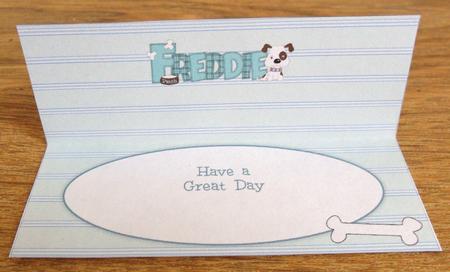 Patch the Dog Freddie Large Dl Insert by Johanna Lambert