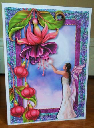 Fuschia Fairy of the Light by Johanna Lambert