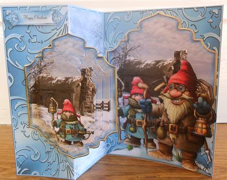 No Holes Fold from Our Gnome to Your Gnome by Johanna Lambert