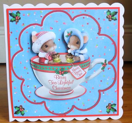 Berry Tea-lightful Christmas with Decoupage by Johanna Lambert