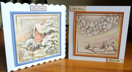 Vintage Village and Watermill Toppers by Johanna Lambert