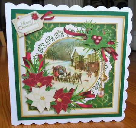 Christmas Vintage Stagecoach Ride by Johanna Lambert