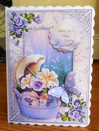 Violet Cupcake A5 Mini Kit by Johanna Lambert