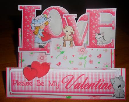 Words & Pictures Stepper Mini-kit - Puppy Love by Johanna Lambert