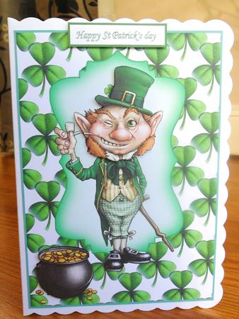 St Patrick 2 by Johanna Lambert