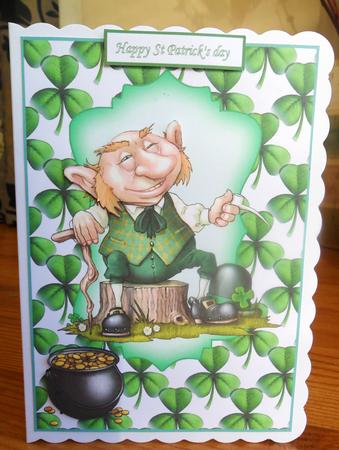 Leprechaun St Pats by Johanna Lambert