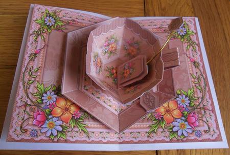 Time for Tea Pop-up Kit - Mixed Floral by Johanna Lambert