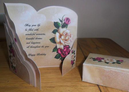 Rose Wrap Around Card Kit by Johanna Lambert