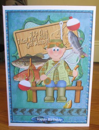Scallop Topper Gone Fishing -  by Johanna Lambert