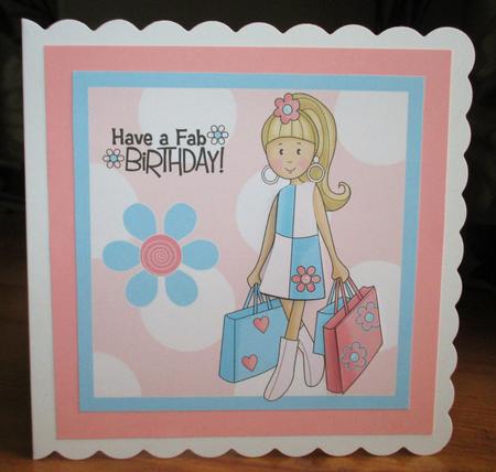 Have a Fab Birthday - Swinging 60's Style Birthday Card by Johanna Lambert