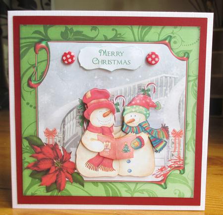 Jolly Carolling Snowmen Mini Kit by Johanna Lambert