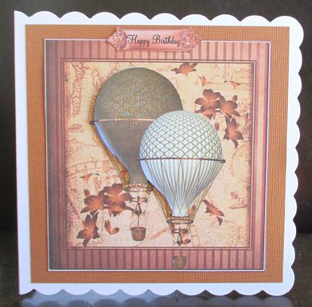 Masculine Steampunk Style Hot Air Balloons by Johanna Lambert