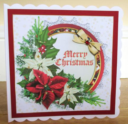 8x8 Christmas Flowers by Johanna Lambert