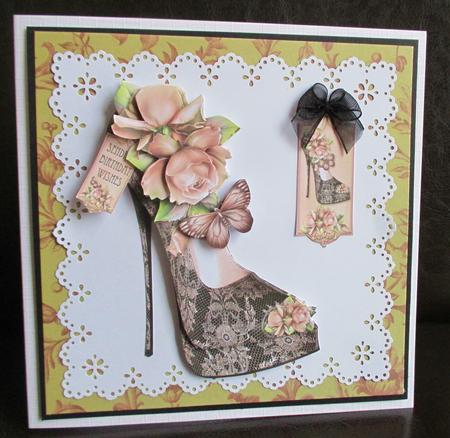 The Eccentric Rose Shoe by Johanna Lambert