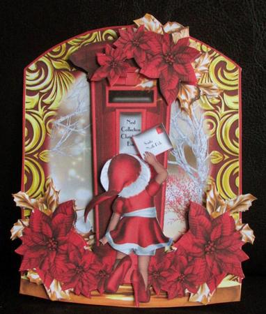 Letter to Santa Shaped Card Kit by Johanna Lambert