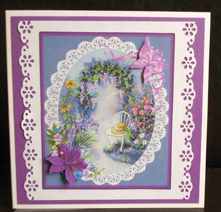 The Garden at Dusk Step by Step Decoupage by Johanna Lambert