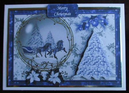 My Christmas Sleigh Snow Globe by Johanna Lambert