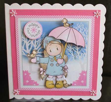 Chloe with Robins Topper Mini Kit by Johanna Lambert