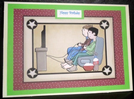 Play Station Mates Teenage Topper & Decoupage by Johanna Lambert