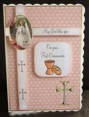 1st Communion Girl by Johanna Lambert