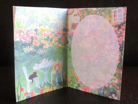 The Watercolour Thatched Cottage with Decoupage Insert by Johanna Lambert