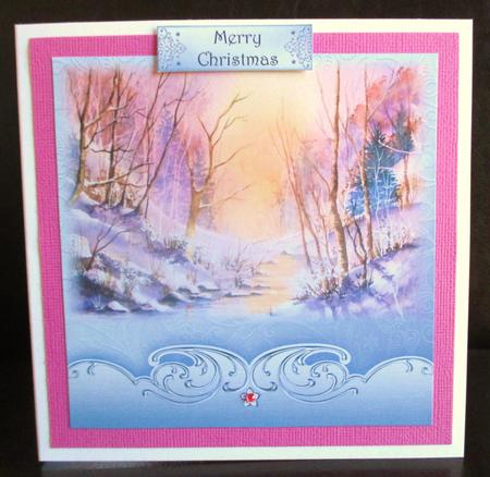 The Watercolour Stream in Winter by Johanna Lambert