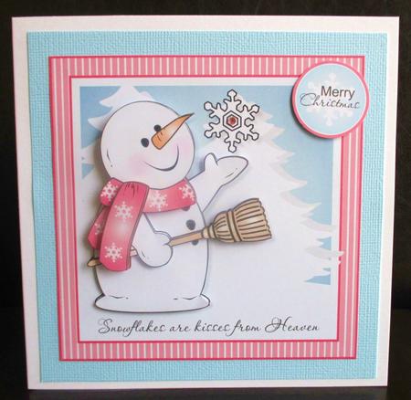 Chilly with Snowflake Topper Mini Kit by Johanna Lambert