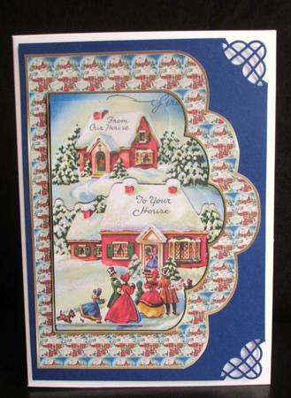 From Our House to Yours Vintage Scalloped by Johanna Lambert