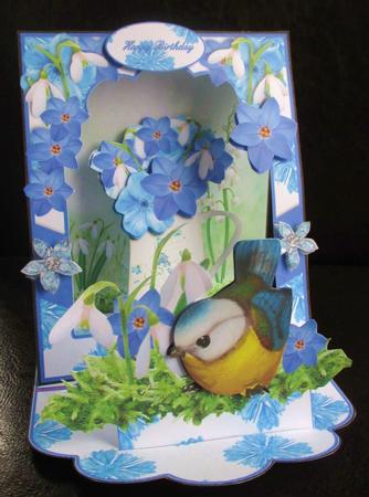 3D Open Front Easel Kit - Spring is Here by Johanna Lambert