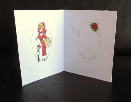 Merry Christmas from Mrs Claus Husband/partner Insert by Johanna Lambert