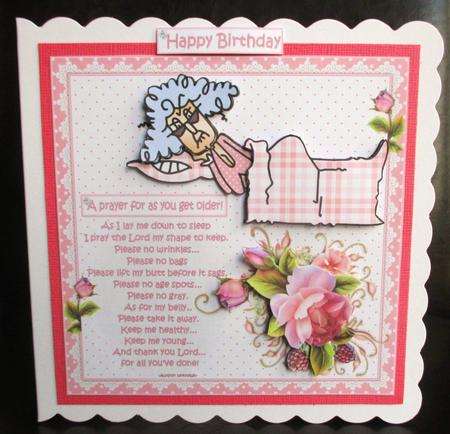 8x8 Stella a Prayer for Getting Older Mini Kit by Johanna Lambert