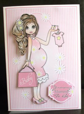 Yummy Mummy Emma Pink Topper by Johanna Lambert