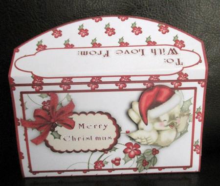 Christmas Sparrow Money and Gift Voucher Wallet by Johanna Lambert