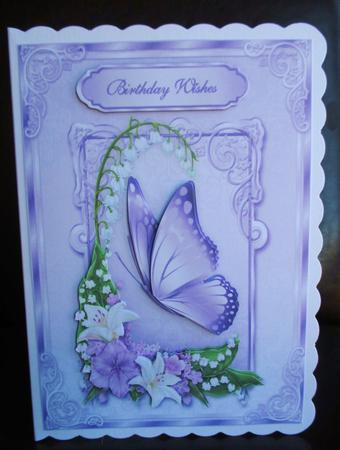 A Floral Fantasy in Lilac with Step by Step by Johanna Lambert