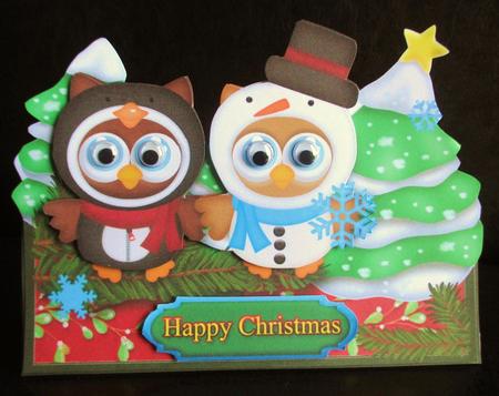 Owl Be Home for Christmas by Johanna Lambert