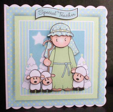 Nativity Andy Topper Mini Kit by Johanna Lambert