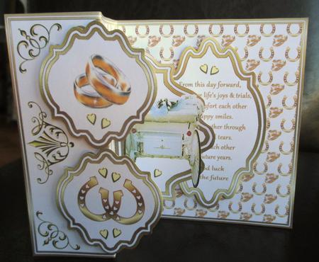 Fold Back Pop-up - Wedding Day by Johanna Lambert