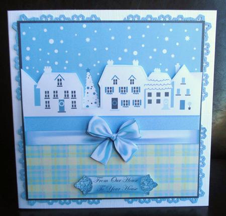 Christmas Cottages by Johanna Lambert