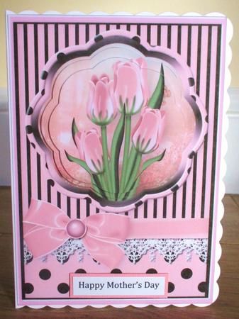 Spring is in the Air Petal Pyramid Card by Johanna Lambert