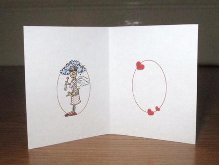 Stella Valentines and Cupid Insert by Johanna Lambert