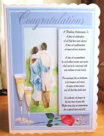 Congratulations on Your Anniversary by Johanna Lambert