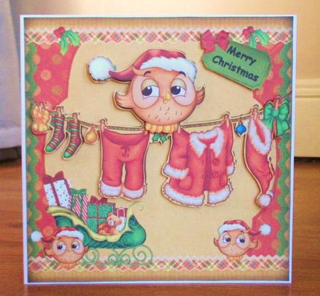 I'owl See You at Christmas Mk by Johanna Lambert