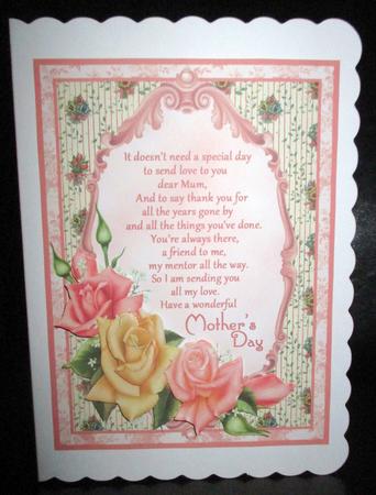 Mother's Day Edwardian Roses Decoupage by Johanna Lambert
