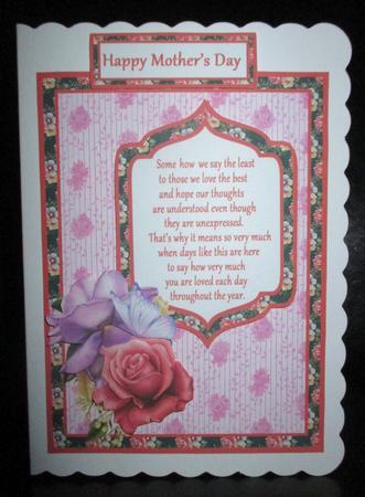 Mother's Day Belle Epoque Roses Decoupage by Johanna Lambert