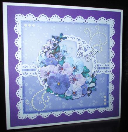 8x8 Spring Flowers a Touch of Elegance Mini Kit 3D Decoupage by Johanna Lambert