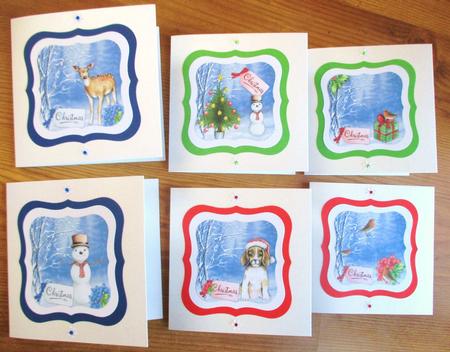 Xmas Toppers by Johanna Lambert