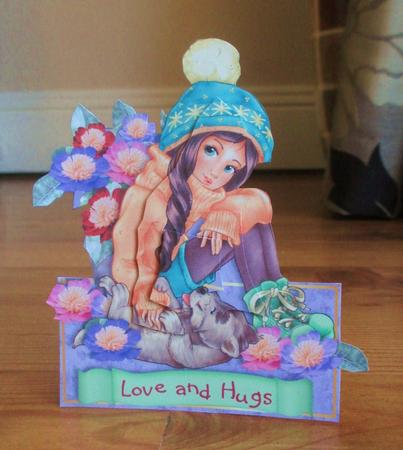 Little Cuties Shaped Mini-kit - I Love My Dog! by Johanna Lambert
