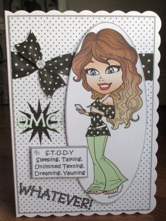 Teen Diva and Study Quick Card by Johanna Lambert