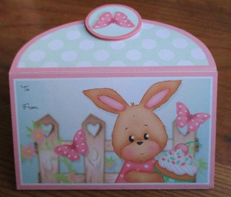 Cupcake Bluebell Money Wallet by Johanna Lambert