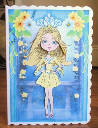 Teen Fashionista! I Am a Princess Decoupage by Johanna Lambert